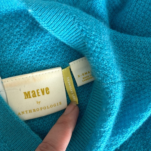 Maeve by Anthropologie 100% Cashmere Sweater - size XS - Picture 4 of 5
